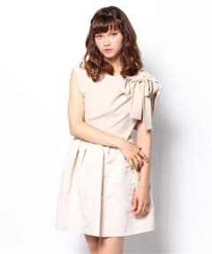FRAYI.D パーティ ドレス  ベージュ 結婚式 ワンピースのサムネイル