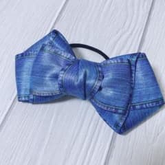 《300円》デニムヘアゴムのサムネイル
