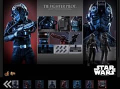 ホットトイズ MMS798 スター・ウォーズ タイ・ファイター・パイロット ホットトイズ MMS798 スター・ウォーズ タイ・ファイター・パイロット