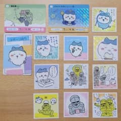 ハチワレ・鎧さん シール ステッカー 10枚セット/カード 3枚セットのサムネイル