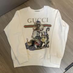 最終値下げ【新品未使用】GUCCI ヒグチユウコ アニマル スウェット 日本限定 ヒグチユウコ コットンジャージー スウェットシャツ ・グレー