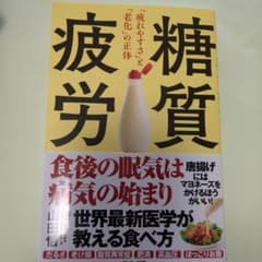 糖質疲労「疲れやすさ」と「老化」の正体のサムネイル