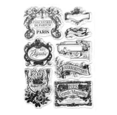 クリアスタンプ1847：花とアンティークフレーム《2点で15%OFF》 - メルカリ