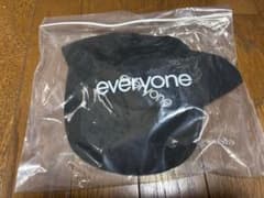 everyone og logo daily cap BLACK ブラックのサムネイル