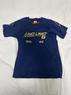 NISHI 陸上用シャツ ネイビー ゴールド NO LIMITのサムネイル