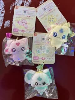 バンダイ　リボン付きマスコット　ぷちきゅあぽるん　みっぷる　めっぷる　3種セット