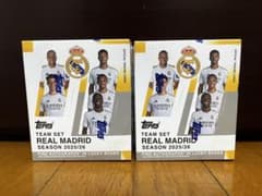 TOPPS レアル・マドリード TEAM SET 新品・未開封・2BOXのサムネイル