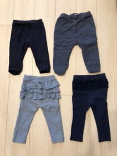 【週末限定価格‼️】GAP UNIQLO 女の子 レギンスパンツ 70 80のサムネイル
