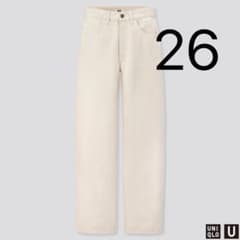 ユニクロ UNIQLO ワイドフィットカーブジーンズ 26のサムネイル