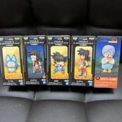 ドラゴンボール ワールドコレクタブルフィギュア 少年期3 5種セットのサムネイル
