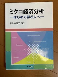 ミクロ経済分析 はじめて学ぶ人へのサムネイル