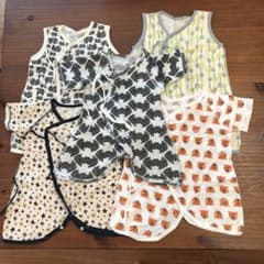 新生児コンビ肌着5枚組のサムネイル
