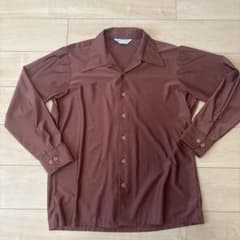 70s Kmart Qiana Nylon 長袖シャツ USA製 ヴィンテージのサムネイル