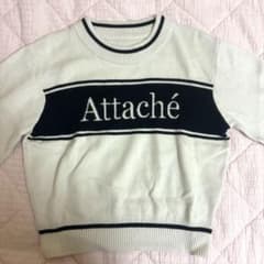 GRL ロゴ刺繍ニットトップスのサムネイル