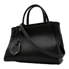 FENDI プチトゥージュール 2WAY ハンドバッグ ブラック 2jours - メルカリ