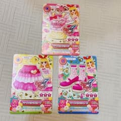 アイカツ Angel Sugar トレーディングカード 3枚セット 星宮いちご