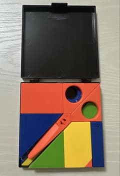 パズル型 文房具セット 収納ケース付き