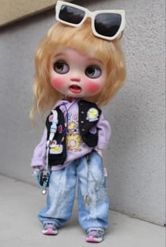 リカちゃん服 ブライス服 リカちゃんアウトフィット オビツ22 服