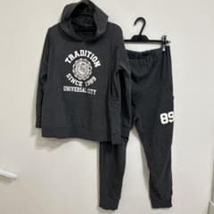 マタニティ Glamorous Fly 授乳服 パーカー スウェット上下 グレーのサムネイル