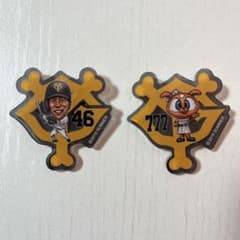 読売ジャイアンツ 大城卓三 シスタージャビット アクリルバッジ2個セットのサムネイル