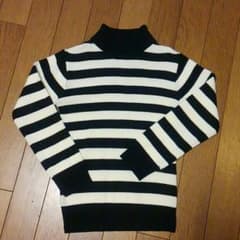 新品未使用☆女の子冬服☆子供トップス☆ニット☆ハイネック☆のサムネイル