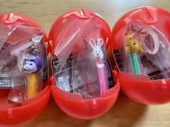 PEZ めじるしアクセサリー 3種セット ぞう ライオン うさぎのサムネイル