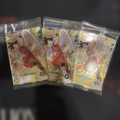 【未開封】ダイバーズ　カード 天使悟空 ベジータ バーダック セット GDR ダイバーズ 天使悟空 ベジータ バーダック セット GDR 3枚セット