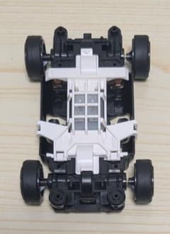 MSフレキシャーシのみ ミニ四駆 MSフレキ シャーシのみ（ブラック/ホワイト） - メルカリ