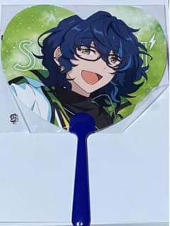 【値下げしました】あんスタ ハートうちわ 青葉つむぎのサムネイル