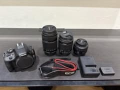 Canon eos kiss x7 ダブルズームキット＋50mm単焦点のサムネイル