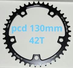 wuzei PCD 130mm ナローワイドチェーンリング 42T - メルカリ