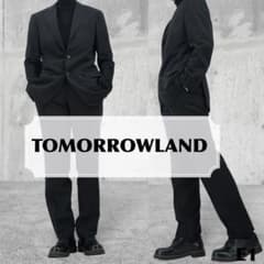 極美品】TOMORROWLAND スーツ セットアップ ロロピアーナ 黒ビジネス