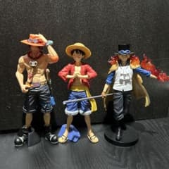 ワンピース フィギュア 3体セット ルフィ エース サボ - メルカリ