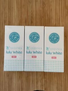 LULUSIA lulu White 3本セットのサムネイル