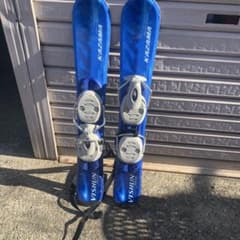 KAZAMA カザマ ファンスキー ショートスキー 62cm 子供用 レディース