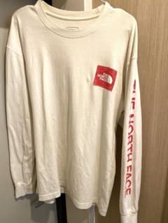 THE NORTH FACE 長袖Tシャツ ホワイトＬのサムネイル