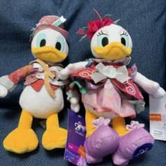 香港Disney 20周年 ドナルド デイジー ぬいぐるみセット - メルカリ