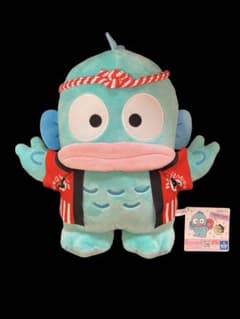 【非売品】サンリオ　ハンギョドン　お誕生日だよ！爆誕BIGぬいぐるみ