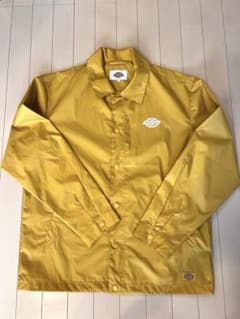 【美品】Dickies コーチジャケット イエロー Lサイズ ディッキーズのサムネイル
