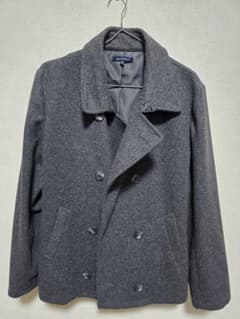 URBAN RESEARCH ダブルブレスト ピーコート グレーのサムネイル