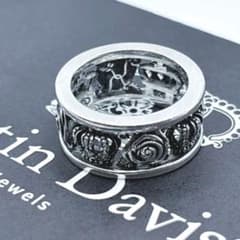 Justin Davis スタッズROTTENリング 指輪 シルバー925 KING OF THE WILD FLONTIER リング | ジャスティン デイビス（JUSTIN