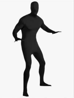 黒の全身タイツ　140のサムネイル