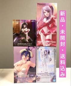 오버로드 알베도~네그리제 샤르티아 피규어 4종 세트