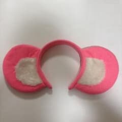 ドアラの耳 カチューシャ ピンクのサムネイル