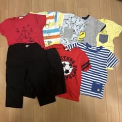 「ママさん応援割引！」SLAP SLIP 120サイズ Tシャツ 7点セットのサムネイル