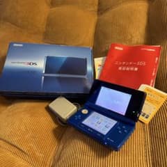 【極美品】ニンテンドー3DS 本体 コバルトブルー(付属品全てあります。)のサムネイル