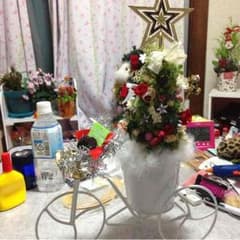 クリスマスツリーブリザードアレンジのサムネイル