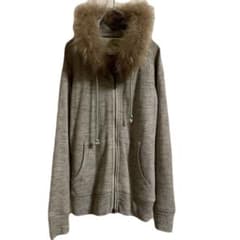 y2k トルネードマート コート　ファー Lgb goaグランジ goa fur Hoodie ゴア ラクーンファー パーカー y2k lgb - メルカリ
