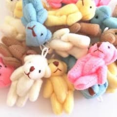 小さなくまさん♡カラフル♡ぬいぐるみ♡パーツのサムネイル