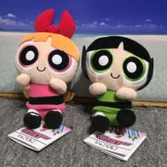 パワーパフガールズ ひょこぴょこぬいぐるみ バターカップ ブロッサム